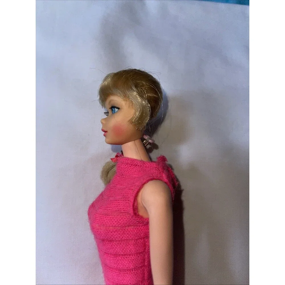 WORKS VTG Mattel Talking Barbie Doll Mexico Mod 1967 Repaired To Work Mint Hair
